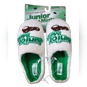Junior Mints Comfort Cushion Indoor/Outdoor Slippers NWT
